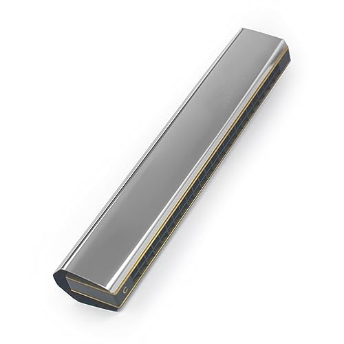 Harmonicas for Students 24 Hole C-tune Copper Reed Stainless Steel Cover Plate Harmonica For Beginner Harmonica Lover