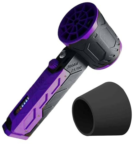 Spolverino senza fili, Spolverino elettrico senza fili, Ventilatore ad aria ricaricabile, Spolverino elettrico velocità continua Ventilatore per barbecue pulitore elettrico per asciugare e