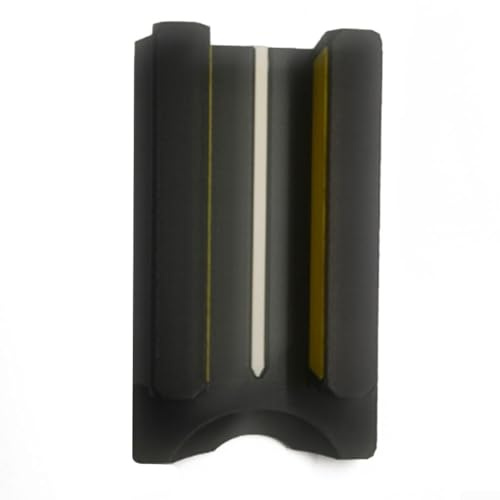 Assistente di allenamento bastone da biliardo strumento per esercitare gli impatti di biliardo aiuto battente stabile precisione scanalatura in plastica 108 cm larghezza 2,5 cm per appassionati