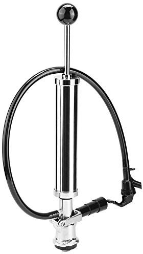 Bomba para fiestas de cerveza, juego de bomba de barril de cerveza resistente, grifo de fiesta de cerveza con sistema D de 8 pulgadas para cerveza casera, incluye grifo y accesorios, ideal para bar
