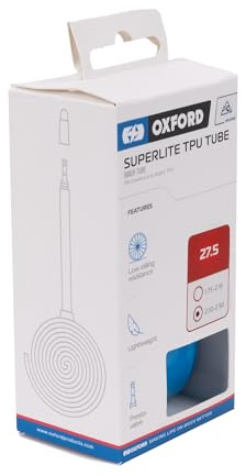 Superlite TPU-Schlauch | Presta-Ventil aufblasbarer Fahrradreifenschlauch, 27,5 x 2,10-2,50
