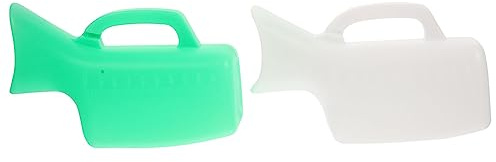 FOMIYES 2 Stück-pack Damen Urinalflasche 1000ml mit Großer Kapazität und Dichtem Verschluss Wiederverwendbar aus Pp für Reisen und Autofahrten Praktische Urinflasche für Frauen