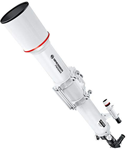 Bresser Teleskop, 4802100, Messier AR-102/1000 OTA | Mond, Planeten, Deep Sky, Orionnebel, Handyadapter, T2 Anschluss, 26 mm Okular, Zenitspiegel, Kamerahalter