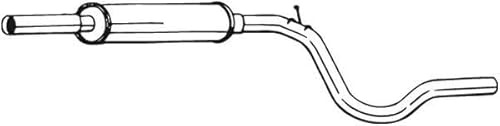 BOSAL Mittelschalldämpfer 281-233