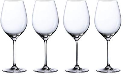 Waterford Marquis Moments 40033795 - Juego de copas de vino tinto (4 unidades, 580 ml), color cristal
