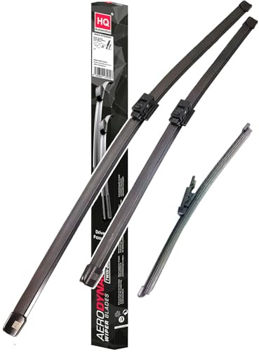 HQ Automotive Wiper Blades for Mercedes A Class W177 (2018 and later) Front Rear Kit, Adm91-421|Hq4A13