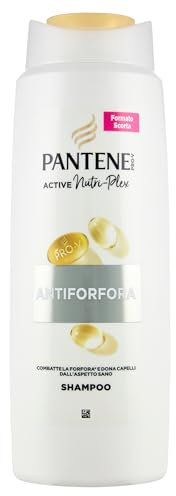 Pantene Pro-V Shampoo Antiforfora 625 ml Capelli Inclini alla Forfora, Deterge e Controlla la Forfora con Uso Regolare, Protegge i Legami del Capello, Senza Olio Minerale e Coloranti