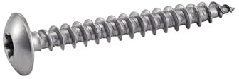 Vis à penture inox A2 6 x 60/50 - Boîte de 100