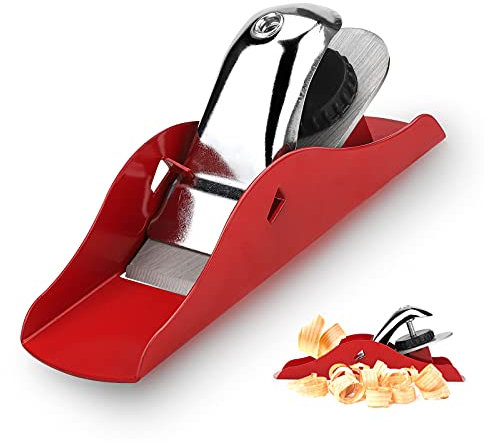 Handhobel Holzhobel,Holzbearbeitung Flugzeug,Metall Handhobel Einstellbare Blockhobel für Holz Handwerk Verarbeitung, Schnitzen, Trimmen Projekte,Tischler DIY Modellbau