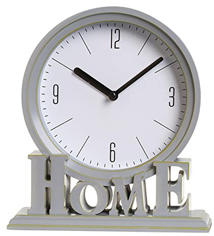 F Fityle Vintage Desk Clock Table Clock Standing Clocks Mantel Table Clocks for Living Room Hallway Bedroom Loft Dorm Home Office,Home-A