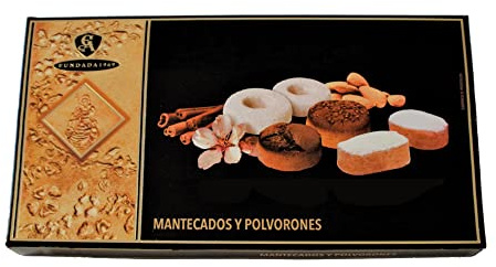 Surtido de Mantecados y Polvorones from Spain 600g - Original Spanish Biscuits & Christmas Confectionary Gifts Box