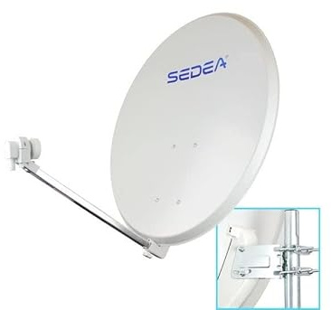 Parabole acier électrozingué Quick 85cm+Lnb