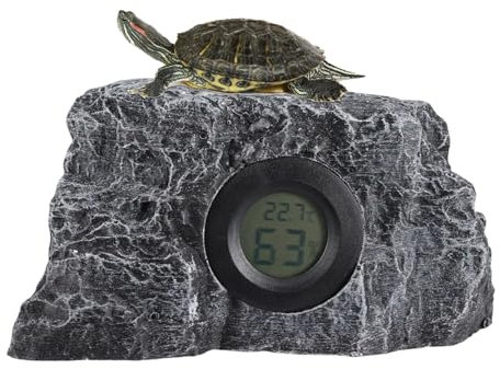 Reptilien-Thermostat, Reptilien-Thermograph und Feuchtigkeitsmesser, Thermograph für Aquarien, Hydrometer für Aquarien, Thermografie-Hygrometer, Zubehör für Reptilien, Eidechsen, S