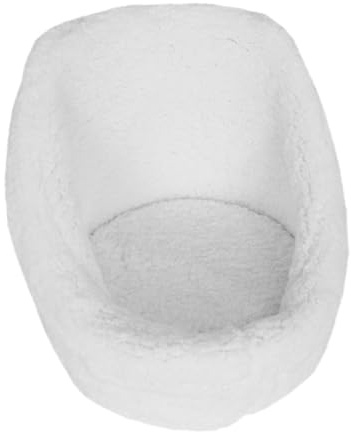 HOMSFOU Canapé de Photographie Blanc en Nylon Léger et Confortable pour -nés et Garçon et Filles, Fauteuil Portable pour Séances Photo en Extérieur