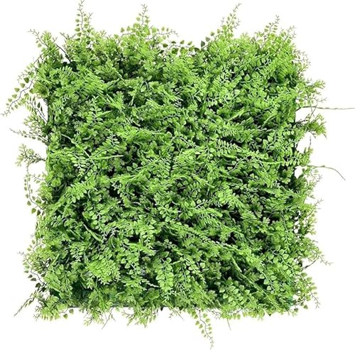 Valyria Home | Jardín Vertical Artificial para Exterior e Interior | Pack de 12 Paneles 50x50 cm (3m²) | Planta Decorativa Pared | Protección UV | Decoración y Diseño Moderno | Tropical Amazonas