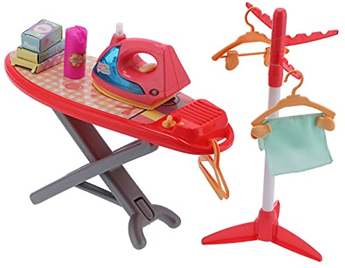 HWGING Juego de Simulación de Plancha Eléctrica para Niños, Niños, Niñas, Electrodomésticos de Juguete
