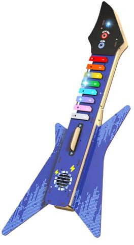 Kit De Guitarra DIY - Proyecto de Puzzle y Maqueta de Instrumentos Musicales - Kit De Guitarra Eléctrica con Todos Los Componentes - para Niños Y Niñas Regalo Cumpleaños Navidad Fiestas
