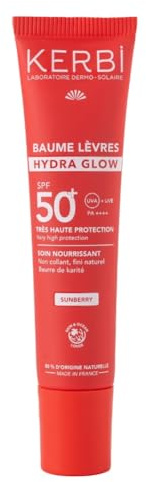 Baume à lèvres Glow SPF50 15g KERBI