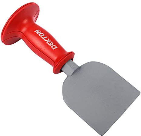 Dekton 4-inch (100mm) Pro Bolster-Heavy-duty Chisel For Brick, Concrete, Stone| High-carbon Steel| Precision Ground Edge| Ergonomic Handle| Ideal For Masonry, Demolition Construction|Strong & Reliable
