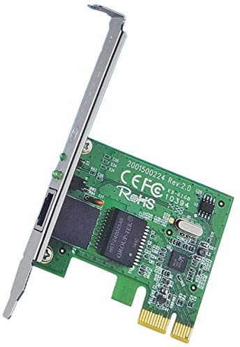 TP-Link Adattatore di rete Ethernet Gigabit PCI Express 10/100/1000Mbps. Modello # TG-3468 Versione 2.0