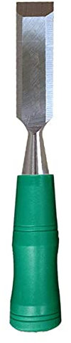 1 pieza de tallado en madera cincel plano cuchillo para tallar remaches mango para carpintero de trabajo de grabado en madera Gadget herramientas de carpintería, 19 mm