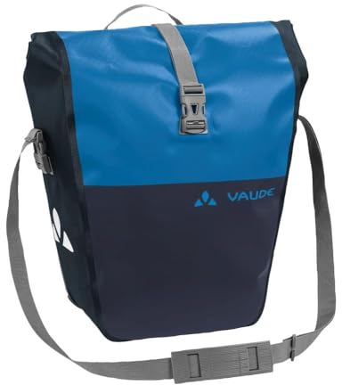 VAUDE Fahrrad Hinterradtasche Aqua Back Color, 2er Set, Made in Germany, Navy, Einheitsgröße