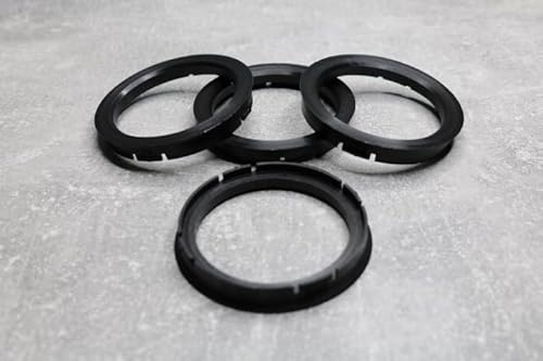 Zentrierringe Distanzringe 73,0 mm x 60,1 mm schwarz für Alufelgen