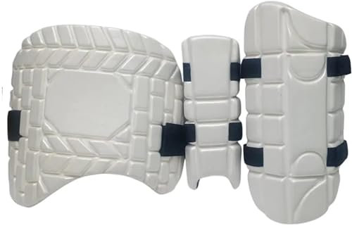Kalindri Sports Cricket-Set, Cricket-Sicherheits-Zubehör, Combo ohne Schläger, farblich sortiert, kann variieren, Combo004