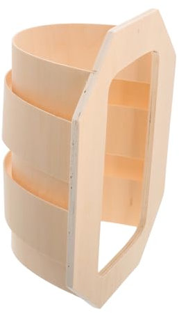 Alipis Lámpara Sauna Pantalla Delgada De Madera Ligera y Traslúcida Para Sala Accesorio Decorativo Ambiental Para Relajación