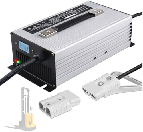 WLEJSL Chargeur Batterie Intelligent 1500 W avec Chargeurs de Batterie au Plomb 50 A/120 A/175 A/350 A 12 V/24 V/36 V/48 V/60 V pour Transpalettes et Autolaveuses,36v 30a,350A