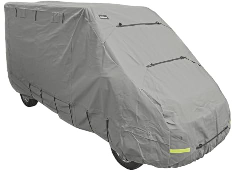 Campout Housse de Protection pour Fiat Ducato - 615 x 210 x 227 cm - Housse de Protection pour Caravane - Housses pour Camping-Cars - Imperméable - Sac de Rangement Inclus