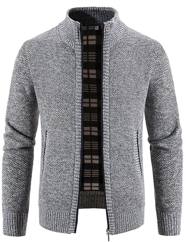 RYTEJFES Trachtenjacke Herren Oktoberfest Outfit Trachtenweste Blau Jacke Strickweste Trachten Janker Weste Mit Kapuze Sweatjacke Mode Trachtenstrickjacke Tracht Strickjacken Für Strickjacke Männer