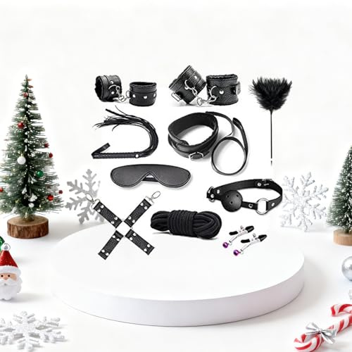 R4F- 10 Pieces Sturdy Nylon Material Black Kit for Men and Women