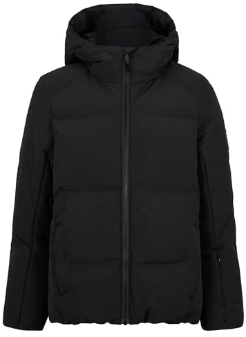ZIENER Jungen AWAR-Z Ski-Jacke/Winterjacke | warm, atmungsaktiv, wasserdicht, Black, 164