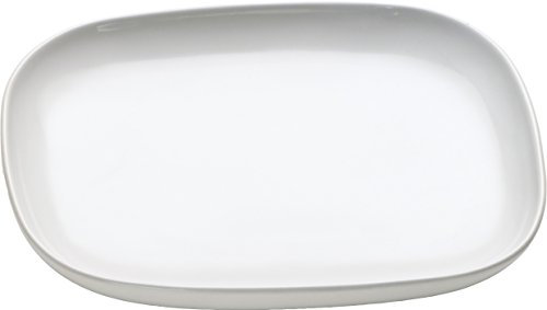 Alessi - REB01/79 - Ovale sottotazza da tè in ceramica stoneware - set da 4