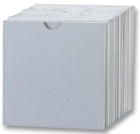 Custodie in cartone per CD, confezione da 50