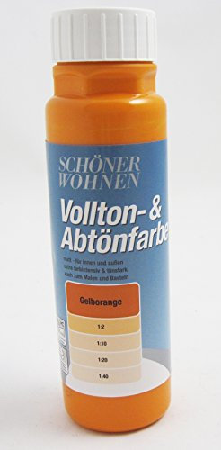 Schöner Wohnen Voll- und Abtönfarbe Gelborange 250 ml
