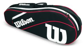 Wilson Advantage III Black/Red 3er Racketbag