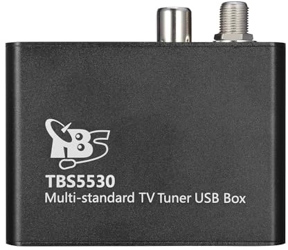 TBS 5530 DVB-S2X DVB-S2 DVB-T2 DVB-C2 ISDB-T ATSC1.0 Digital TV Tuner USB Box for Live TV/ Window/ Linux/ IPTV Server