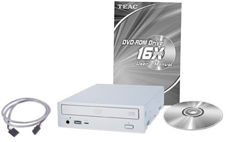 Teac DV-516EKIT Lecteur DVD-ROM IDE Interne 16x avec PS2