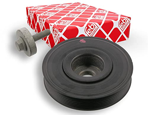 febi bilstein 36247 Riemenscheibe (entkoppelt) für Kurbelwelle, mit Schraube, 1 Stück