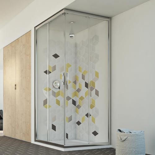 Idralite Evolution Duschkabine 120x90 cm H198 ESG-Klarglas
