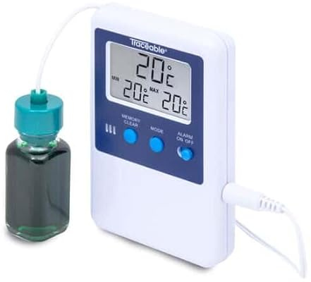 Traceable® Digital Thermometers with Calibration (Bottle Probe)