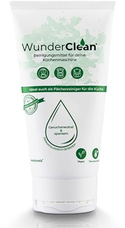 Wundermix – WunderClean Reiniger (150g) für Küche & Thermomix | Ökologisches Reinigungsmittel in der Tube, Vegan & ohne Tierversuche, nachhaltiges Putzmittel, sehr ergiebig