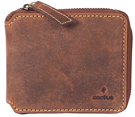 Cactus Leather Zip Around Wallet RFID 188-81