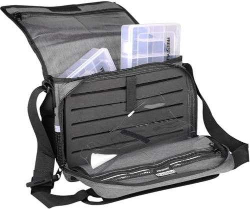 Spro Freestyle Jigging Bag V2 30x10x23cm - Kunstködertasche für Gummiköder, Angeltasche zum Spinnfischen, Ködertasche für Raubfischangler