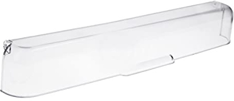 ensipart Butterfachklappe für Türfach kompatibel/Ersatz wie smeg 762173619 transparenter Deckel für Türfach in Kühlschrank