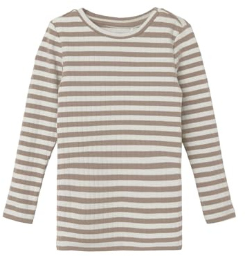 NAME IT Girl Oberteil mit Langen Ärmeln Slim