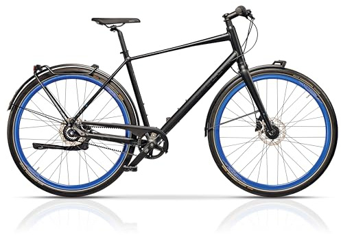 Airtracks 28 Zoll Herren Trekking Fahrrad Citybike Traffic Gates Carbon Drive Belt 8 x Gang Shimano Nexus - Rahmenhöhen 48cm, 53cm - Modell 2026