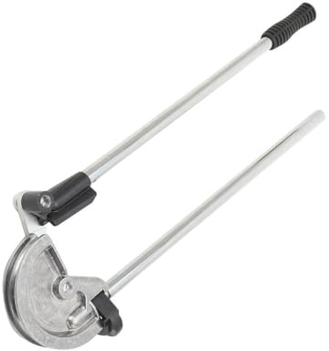 Lfhelper Rohrbieger Handrohrbieger Ø18 mm 0-180 Grad Rohrbiegerzange Handbiegemaschine Rohrbiegegerät mit Rutschfester Griff für Kupfer Aluminium